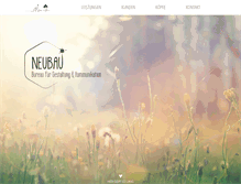Tablet Screenshot of bureau-neubau.com